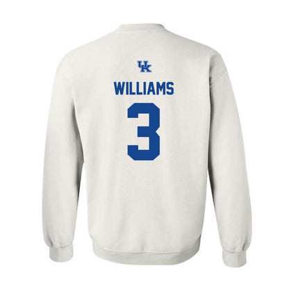 Kentucky - NCAA Men's Basketball : Kameron Williams - Classic Shersey Crewneck Sweatshirt-1