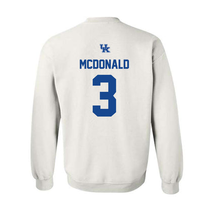 Kentucky - NCAA Women's Basketball : Emily McDonald - Classic Shersey Crewneck Sweatshirt-1