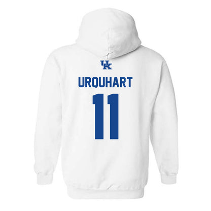 Kentucky - NCAA Football : Braxton Urquhart - Classic Shersey Hooded Sweatshirt-1