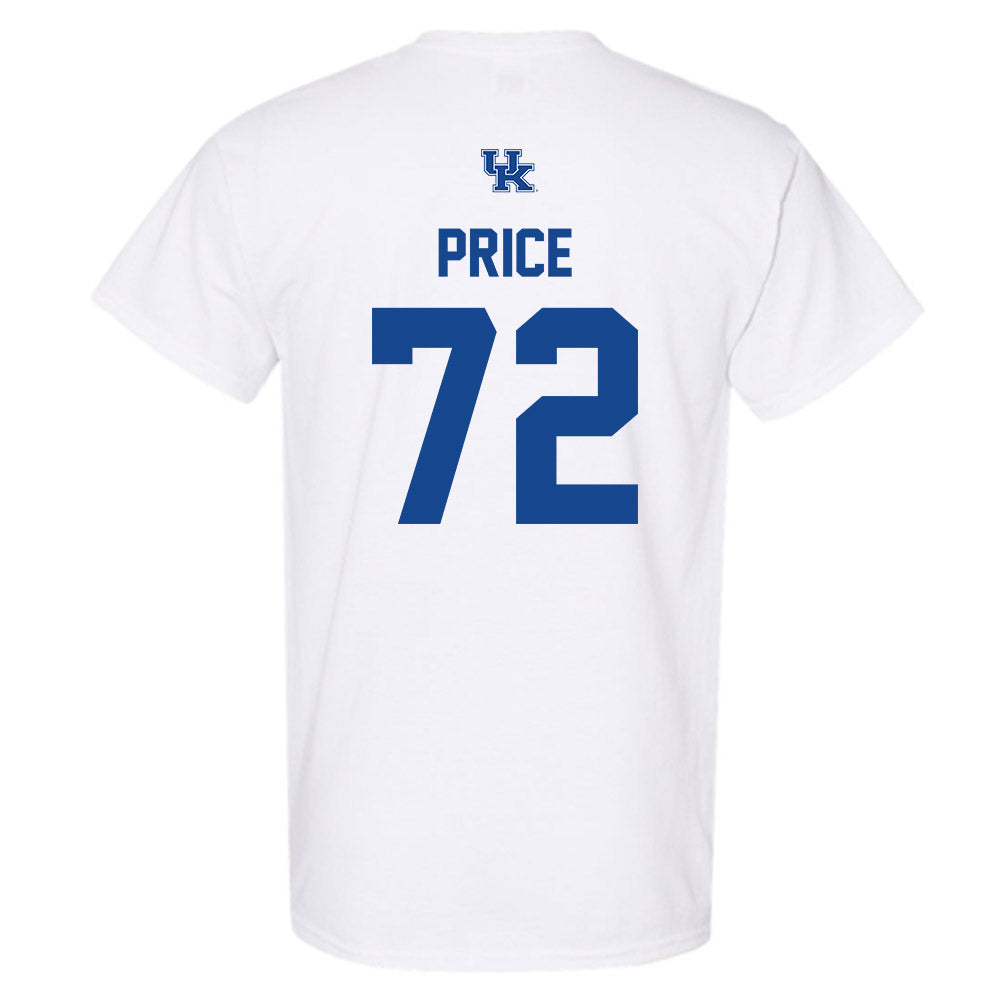 Kentucky - NCAA Football : Coleton Price - Classic Shersey T-Shirt-1