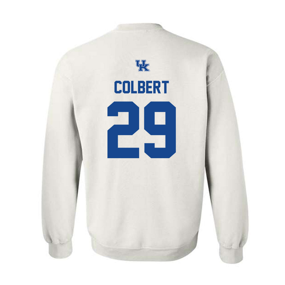 Kentucky - NCAA Football : Jordan Colbert - Classic Shersey Crewneck Sweatshirt-1