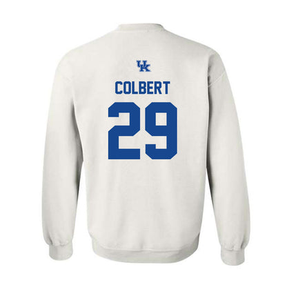 Kentucky - NCAA Football : Jordan Colbert - Classic Shersey Crewneck Sweatshirt-1