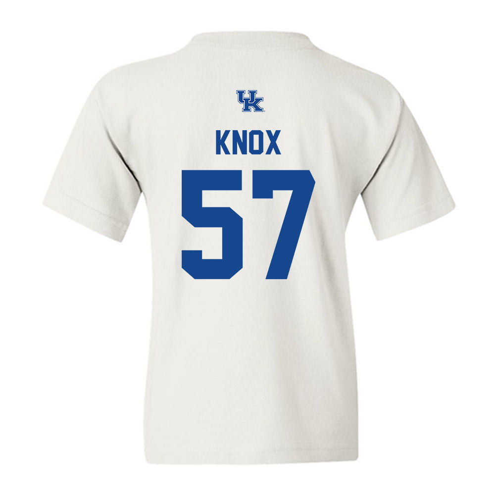 Kentucky - NCAA Football : Jordan Knox - Classic Shersey Youth T-Shirt-1