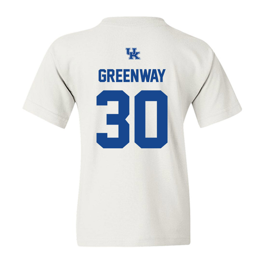 Kentucky - NCAA Women's Basketball : Maddyn Greenway - Classic Shersey Youth T-Shirt-1