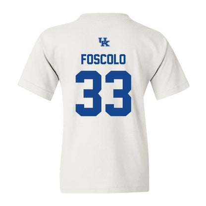 Kentucky - NCAA Baseball : Ryan Foscolo - Classic Shersey Youth T-Shirt-1