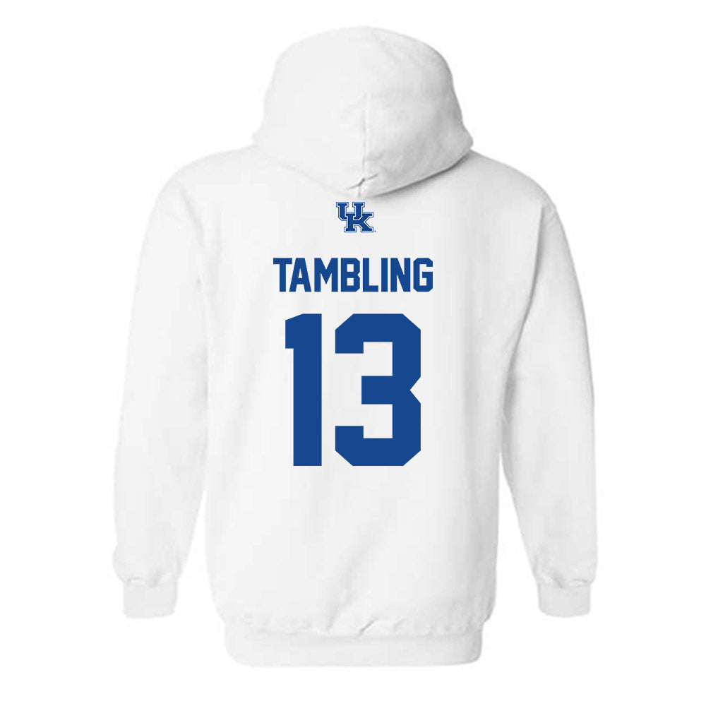 Kentucky - NCAA Football : Nelson Tambling - Classic Shersey Hooded Sweatshirt-1