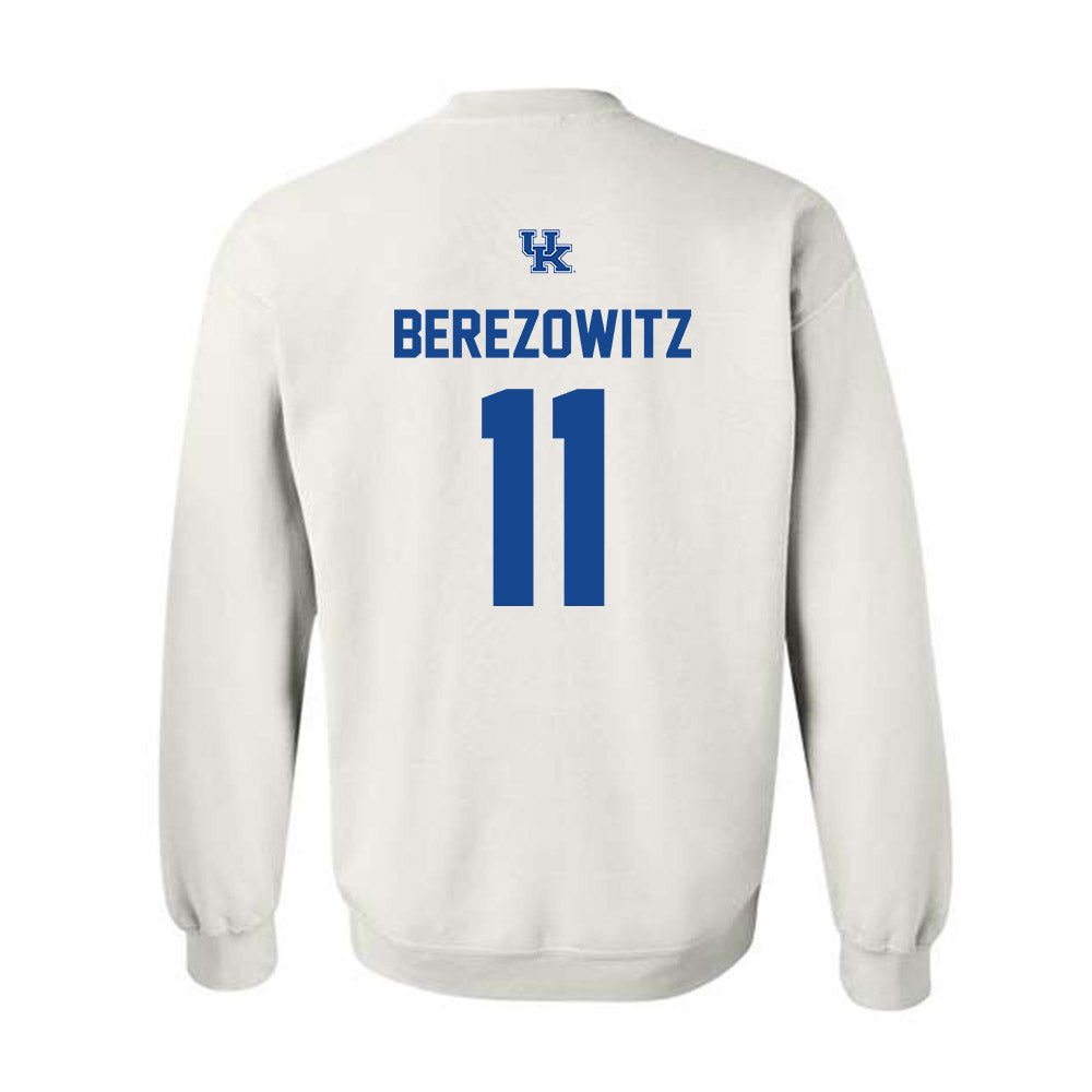 Kentucky - NCAA Women's Volleyball : Molly Berezowitz - Classic Shersey Crewneck Sweatshirt-1