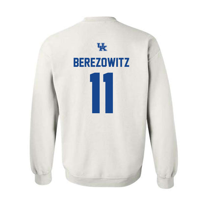 Kentucky - NCAA Women's Volleyball : Molly Berezowitz - Classic Shersey Crewneck Sweatshirt-1