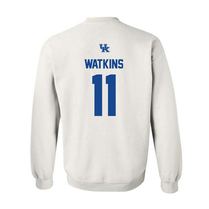 Kentucky - NCAA Football : Lincoln Watkins - Classic Shersey Crewneck Sweatshirt-1