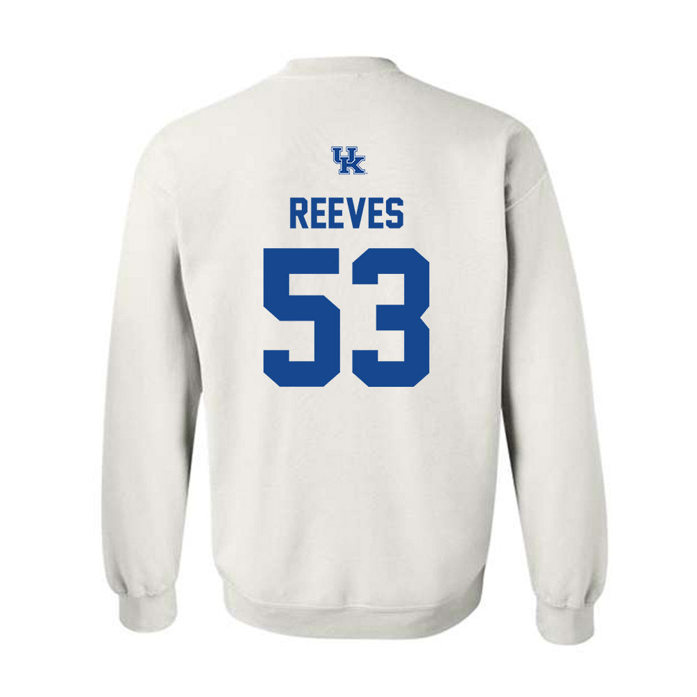 Kentucky - NCAA Football : Ben Reeves - Classic Shersey Crewneck Sweatshirt-1