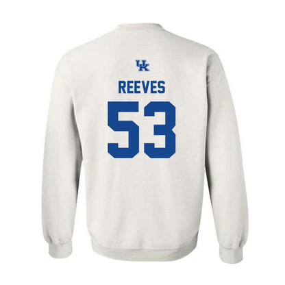 Kentucky - NCAA Football : Ben Reeves - Classic Shersey Crewneck Sweatshirt-1