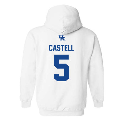 Kentucky - NCAA Football : Jordan Castell - Classic Shersey Hooded Sweatshirt-1