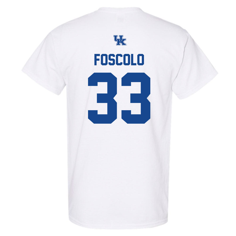 Kentucky - NCAA Baseball : Ryan Foscolo - Classic Shersey T-Shirt-1