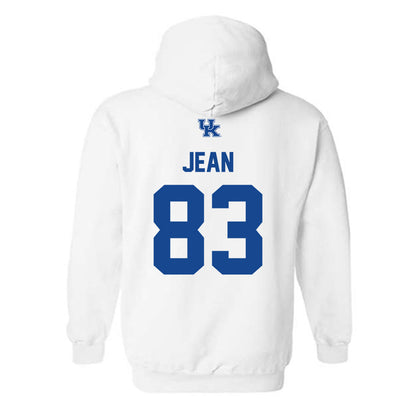 Kentucky - NCAA Football : Prince Jean - Classic Shersey Hooded Sweatshirt-1