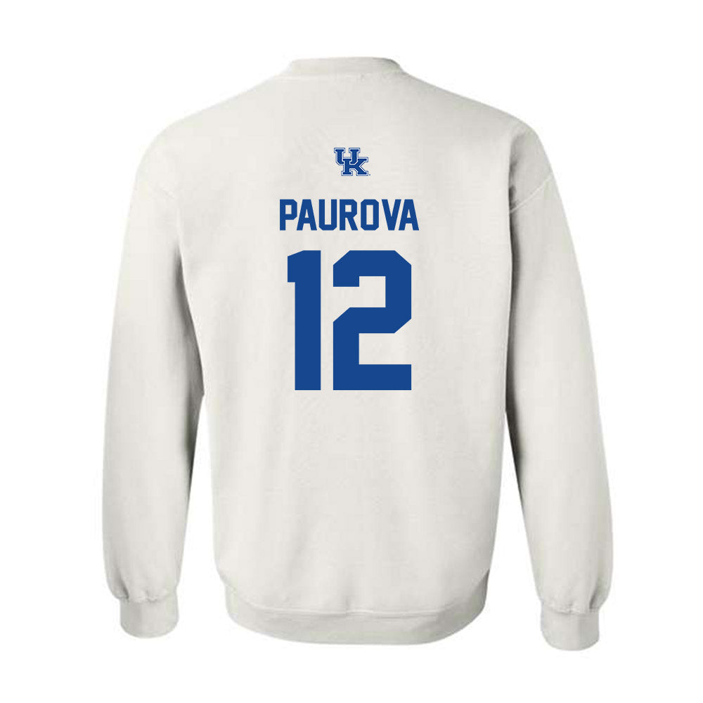 Kentucky - NCAA Women's Basketball : Dominika Paurova - Classic Shersey Crewneck Sweatshirt-1