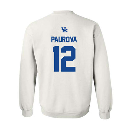Kentucky - NCAA Women's Basketball : Dominika Paurova - Classic Shersey Crewneck Sweatshirt-1