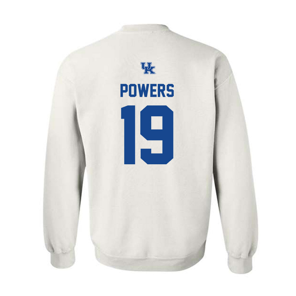Kentucky - NCAA Women's Soccer : Rayna Powers - Classic Shersey Crewneck Sweatshirt-1