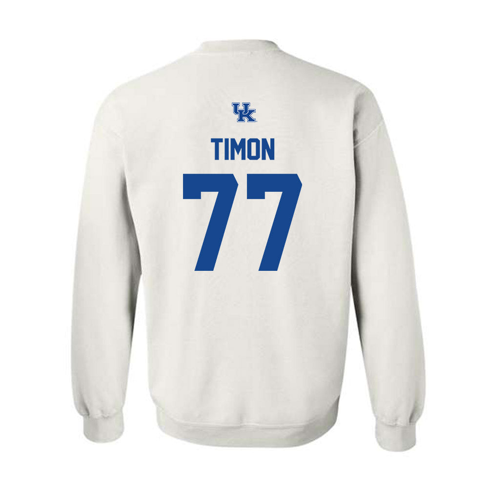 Kentucky - NCAA Football : Henry Timon - Classic Shersey Crewneck Sweatshirt-1