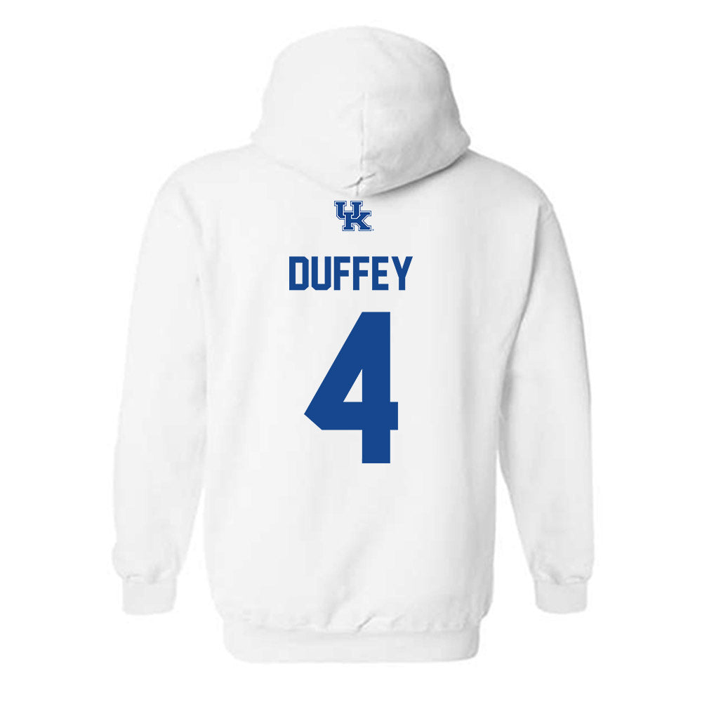 Kentucky - NCAA Baseball : Alex Duffey - Classic Shersey Hooded Sweatshirt-1