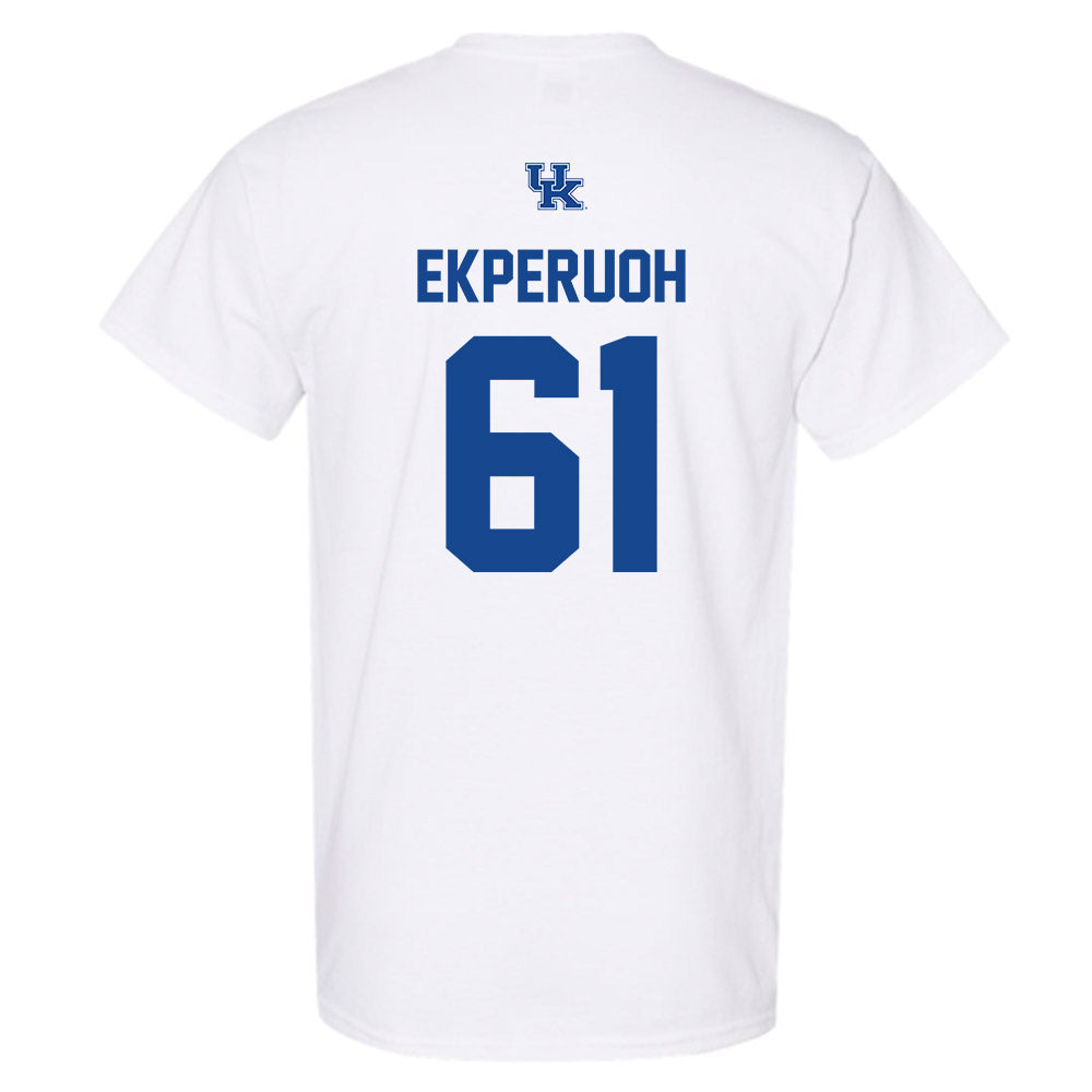 Kentucky - NCAA Football : Jason Ekperuoh - Classic Shersey T-Shirt-1
