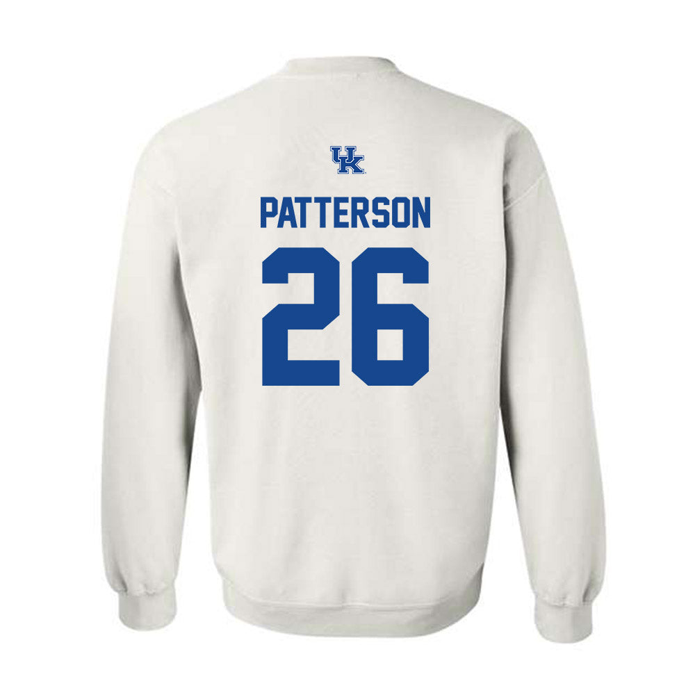 Kentucky - NCAA Football : Jason Patterson - Classic Shersey Crewneck Sweatshirt-1