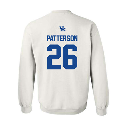 Kentucky - NCAA Football : Jason Patterson - Classic Shersey Crewneck Sweatshirt-1