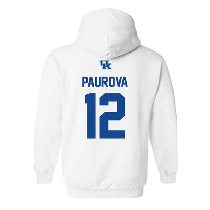 Kentucky - NCAA Women's Basketball : Dominika Paurova - Classic Shersey Hooded Sweatshirt-1