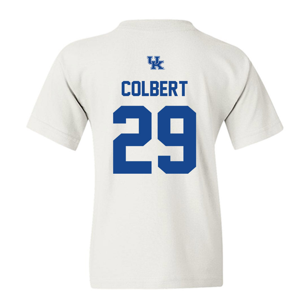 Kentucky - NCAA Football : Jordan Colbert - Classic Shersey Youth T-Shirt-1