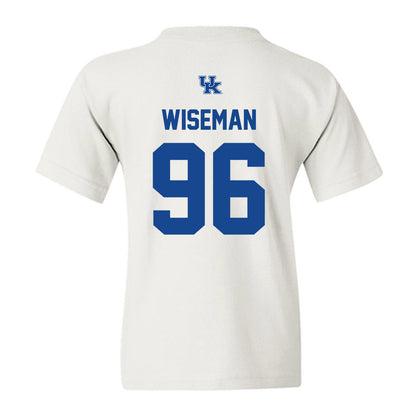 Kentucky - NCAA Football : Dominic Wiseman - Classic Shersey Youth T-Shirt-1