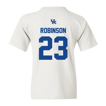 Kentucky - NCAA Football : Brian Robinson - Classic Shersey Youth T-Shirt-1