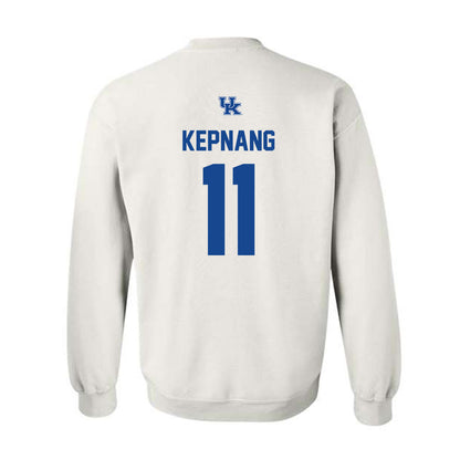 Kentucky - NCAA Men's Basketball : Franck Kepnang - Classic Shersey Crewneck Sweatshirt-1