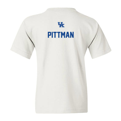 Kentucky - NCAA Cheerleading : Dareion Pittman - Classic Shersey Youth T-Shirt-1