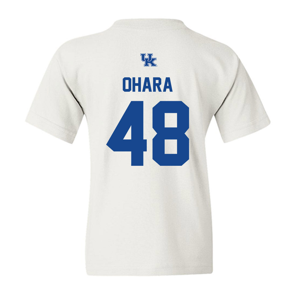 Kentucky - NCAA Football : Thomas OHara - Classic Shersey Youth T-Shirt-1