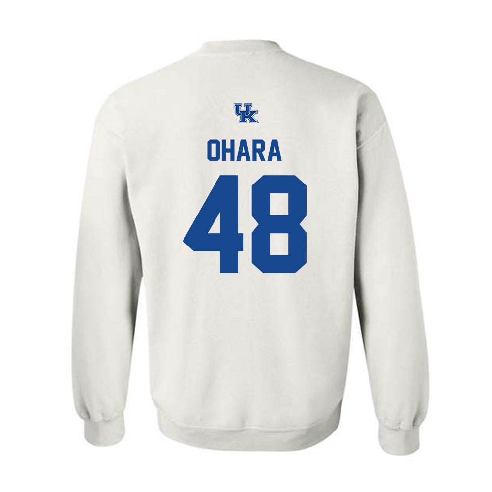 Kentucky - NCAA Football : Thomas OHara - Classic Shersey Crewneck Sweatshirt-1