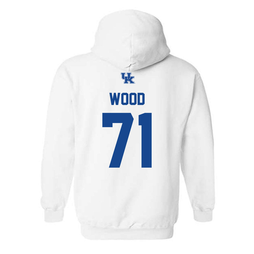 Kentucky - NCAA Football : Malachi Wood - Classic Fashion Shersey Hooded Sweatshirt
