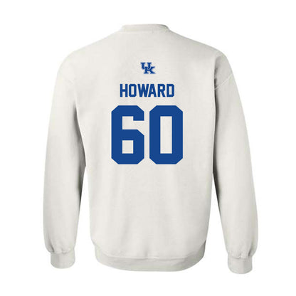 Kentucky - NCAA Football : Mason Howard - Classic Shersey Crewneck Sweatshirt-1