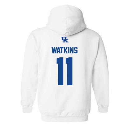 Kentucky - NCAA Football : Lincoln Watkins - Classic Shersey Hooded Sweatshirt-1