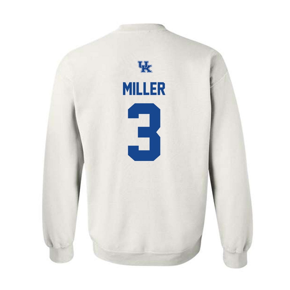 Kentucky - NCAA Men's Soccer : Max Miller - Classic Shersey Crewneck Sweatshirt-1
