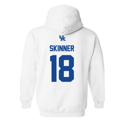 Kentucky - NCAA Football : Mikkel Skinner - Classic Shersey Hooded Sweatshirt-1