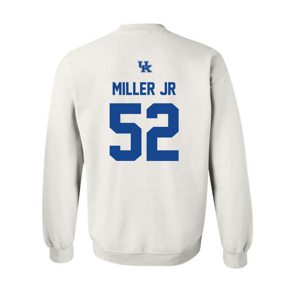Kentucky - NCAA Football : Cameron Miller Jr - Classic Shersey Crewneck Sweatshirt-1