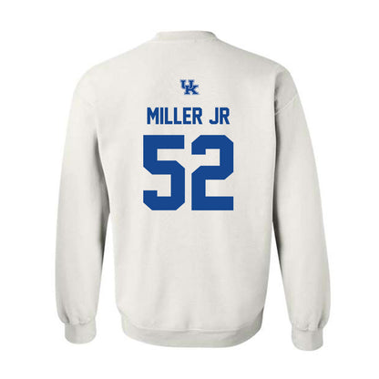 Kentucky - NCAA Football : Cameron Miller Jr - Classic Shersey Crewneck Sweatshirt-1