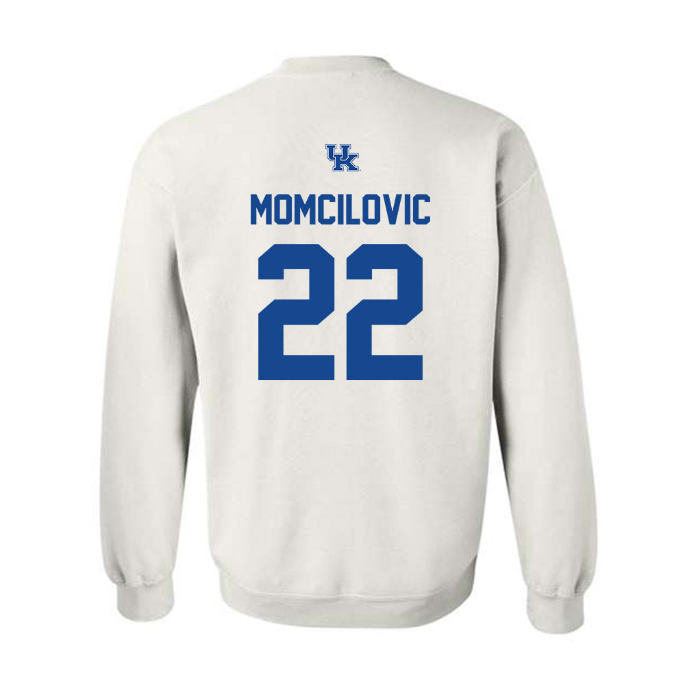 Kentucky - NCAA Men's Basketball : Milan Momcilovic - Classic Shersey Crewneck Sweatshirt-1
