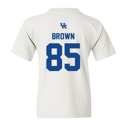 Kentucky - NCAA Football : Elijah Brown - Classic Shersey Youth T-Shirt-1