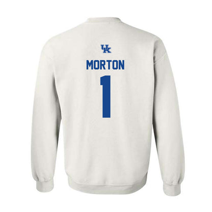 Kentucky - NCAA Men's Basketball : Jerone Morton - Classic Shersey Crewneck Sweatshirt-1