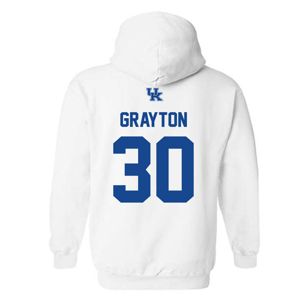Kentucky - NCAA Football : Grant Grayton - Classic Shersey Hooded Sweatshirt-1