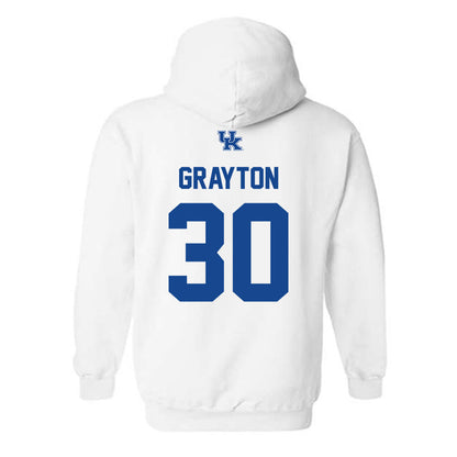 Kentucky - NCAA Football : Grant Grayton - Classic Shersey Hooded Sweatshirt-1