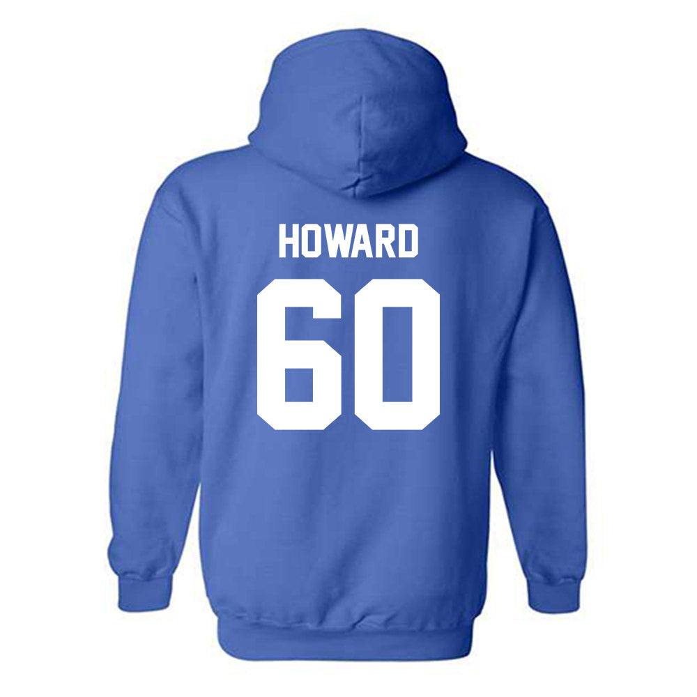 Kentucky - NCAA Football : Mason Howard - Classic Shersey Hooded Sweatshirt-1
