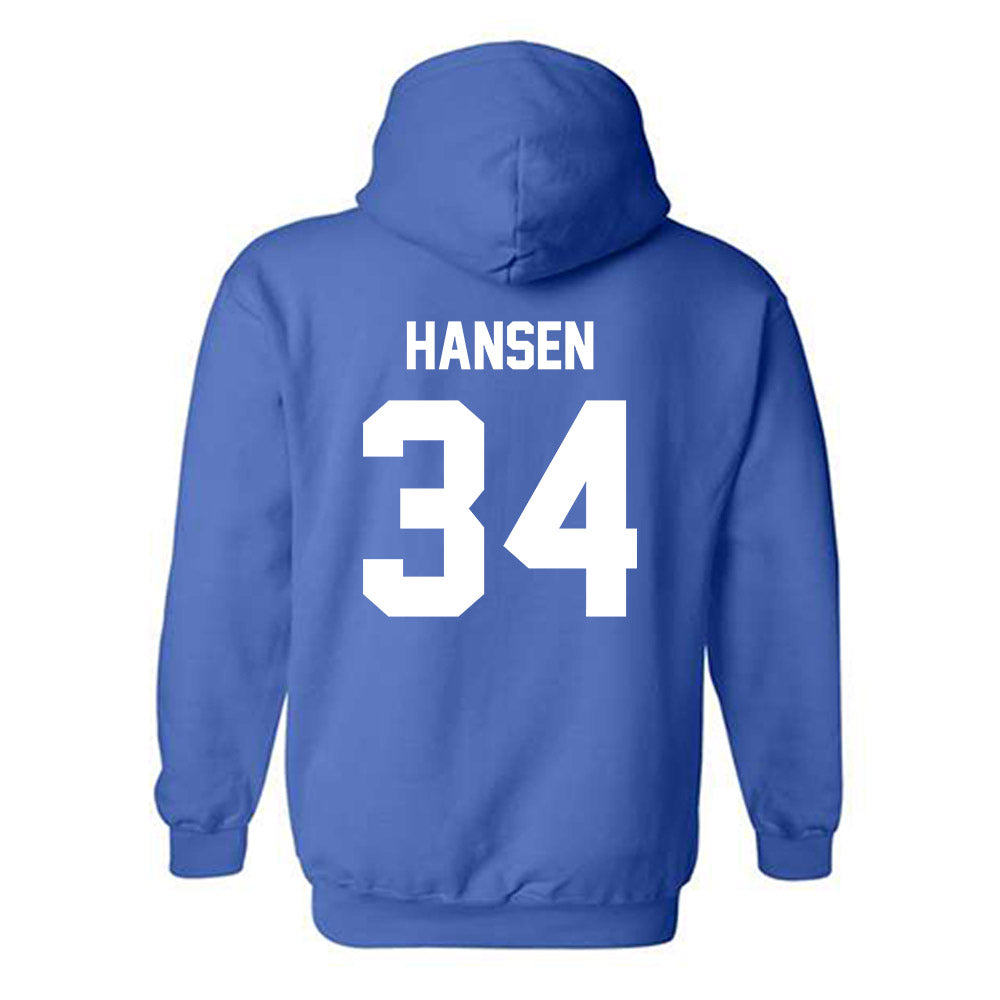 Kentucky - NCAA Baseball : Carson Hansen - Classic Fashion Shersey Hooded Sweatshirt