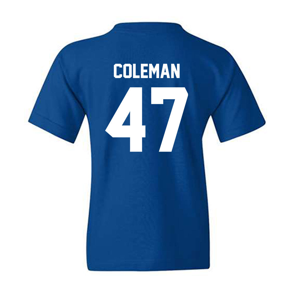 Kentucky - NCAA Baseball : Will Coleman - Classic Shersey Youth T-Shirt-1