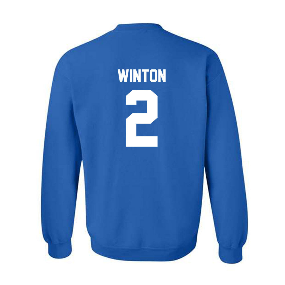 Kentucky - NCAA Women's Soccer : Isa Winton - Classic Shersey Crewneck Sweatshirt-1